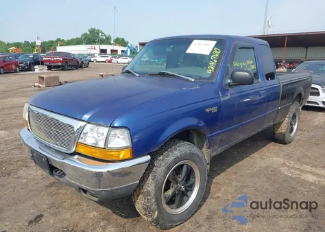2000 Ford Ranger Xl/Xlt z USA, uszkodzony, nr VIN 1FTZR15V1YTB06510